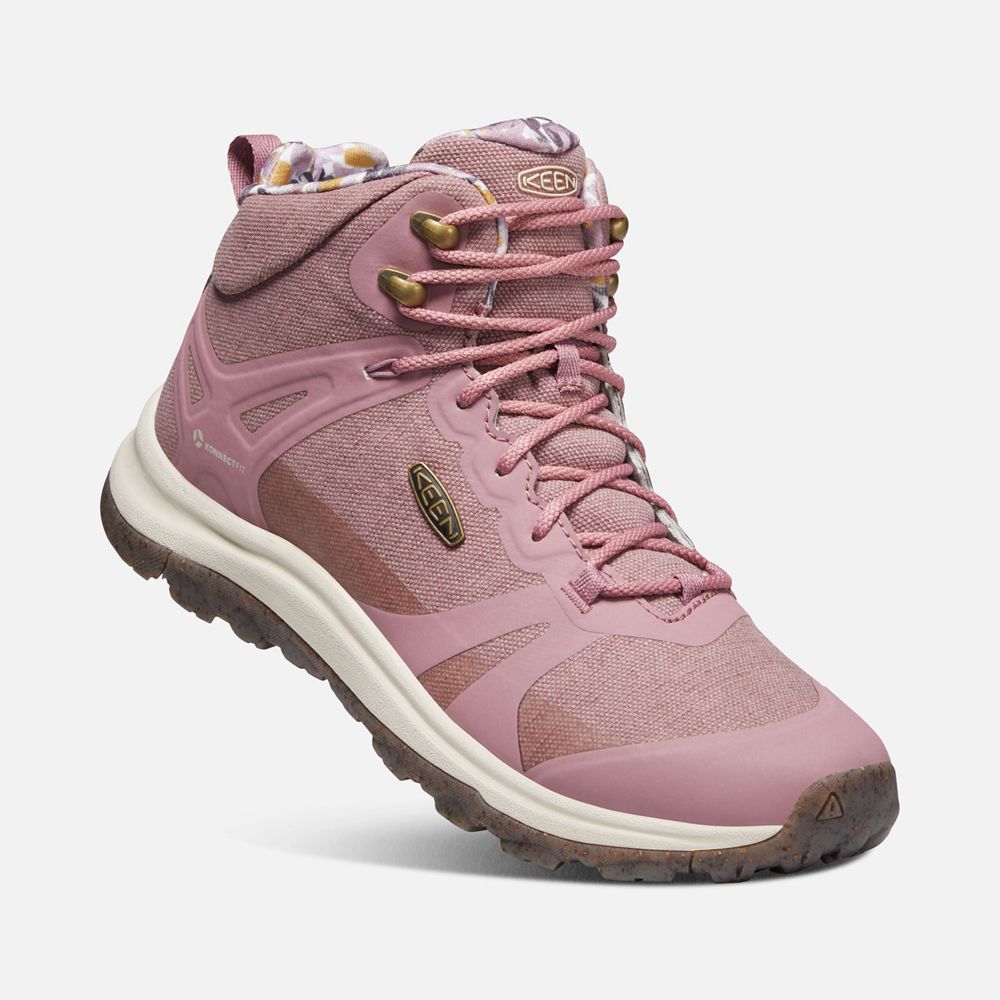 Bottes de Randonnée Keen Femme Rose | Terradora Ii Limited | BEKNG-4278